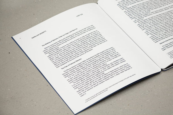 Artphilein Dossier 6 - Lost Ice: The Melting if Glaciers, Sea Ice and Polar Caps