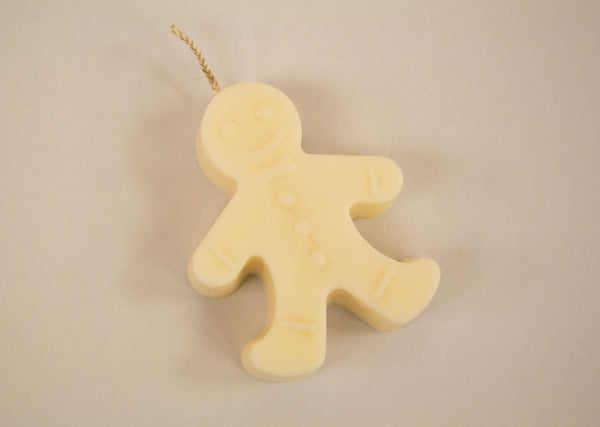Gingerbread Man Candle