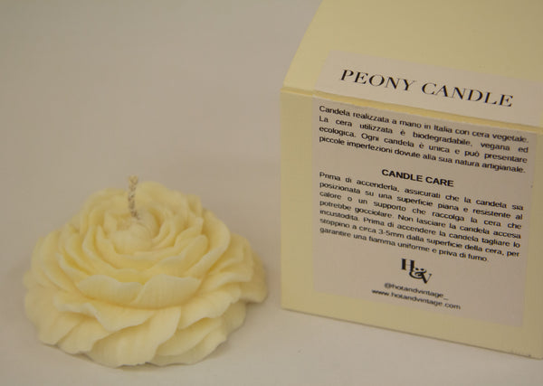 Peony Candle