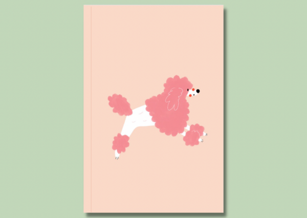 Posh Poodle Notebook