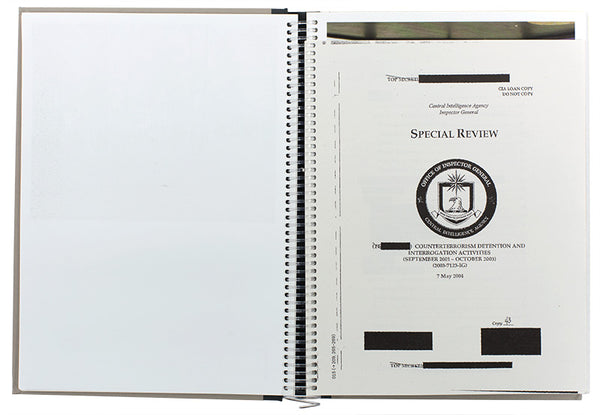 Negative Publicity. Artefacts of Extraordinary Rendition