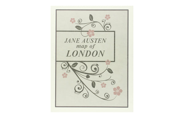 Jane Austen Map of London