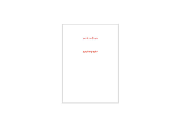 Autobiography n.4 - Jonathan Monk
