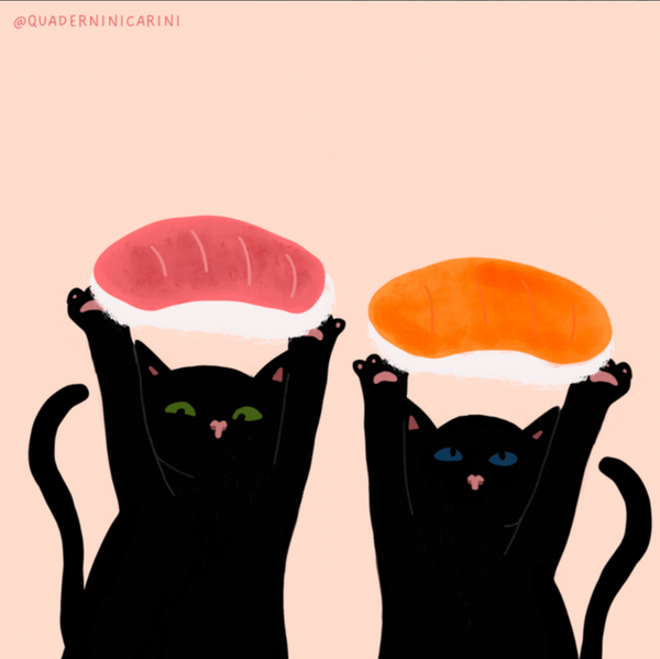 Sushi Cats Notebook