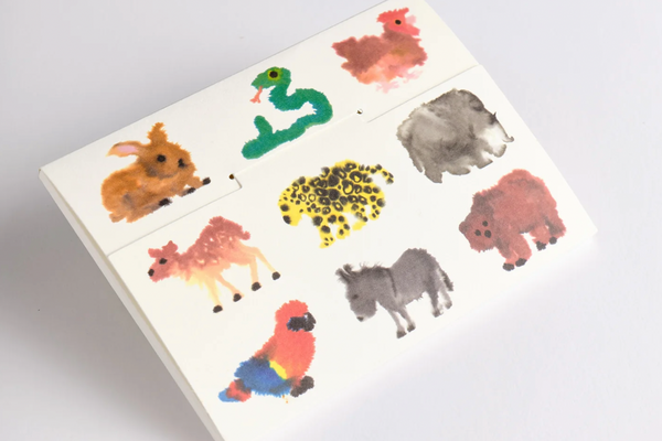 10 Wild Animals Postacards