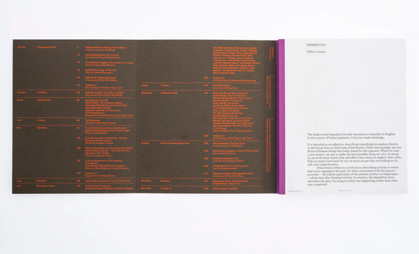 PhMuseum Annual #01 – Imperfetto