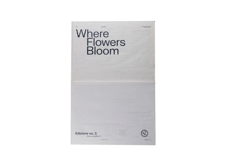 Wfb Issue nr. 3 // Where Flowers Bloom