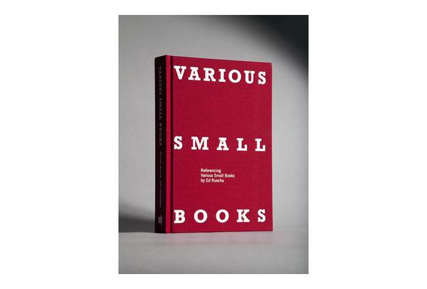 Various Small Books. Referencing Various Small Books by Ed Ruscha