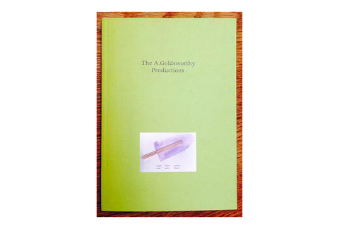 The A. Goldsworthy Productions 1992-2006