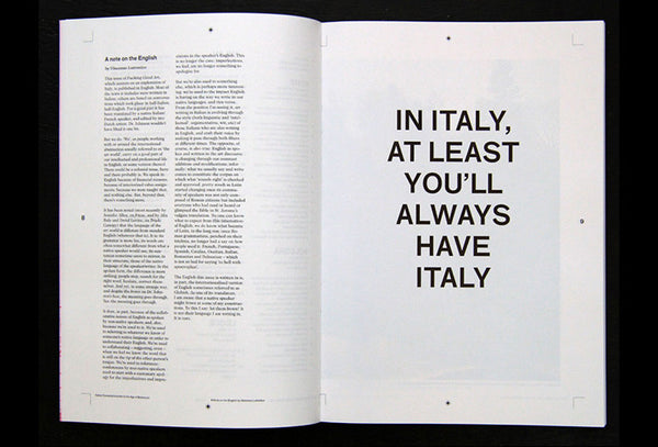 FGA issue #29 - Italian Coversations